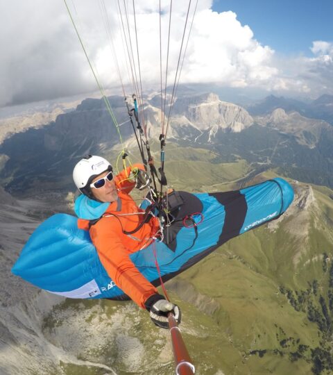 Thermikfliegen Dolomiten