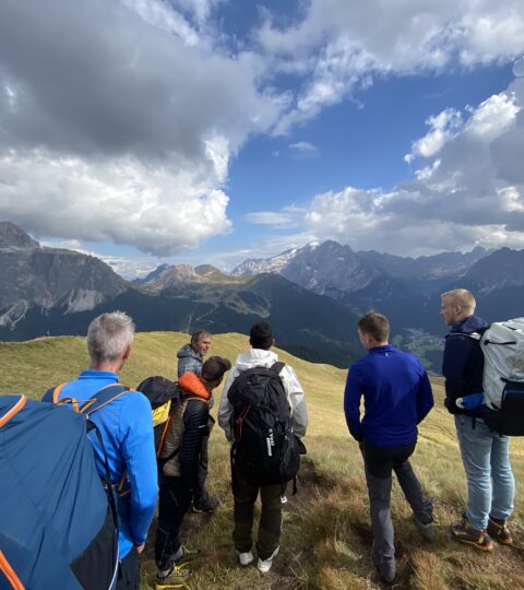 Flugreise Dolomiten